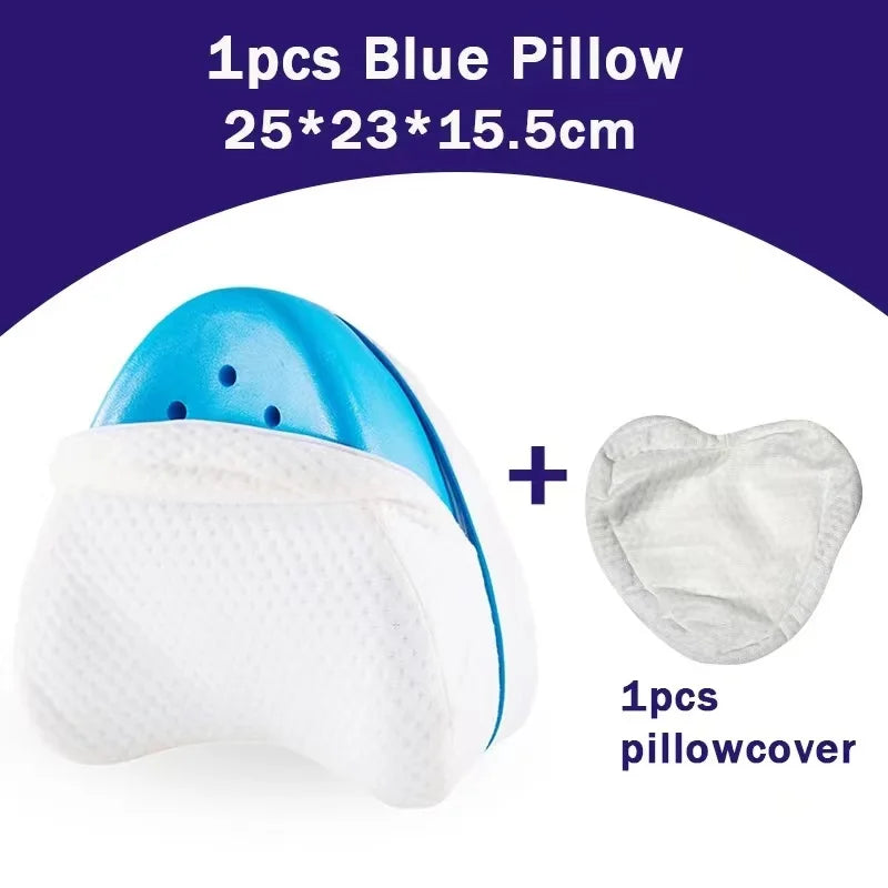 Orthopaedic Leg Pillow Made of Memory Foam for Ergonomic Support