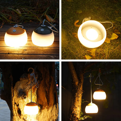 Rechargeable Retro LED Camping Lamp with USB – Portable Hanging Lantern for Outdoor & Tent