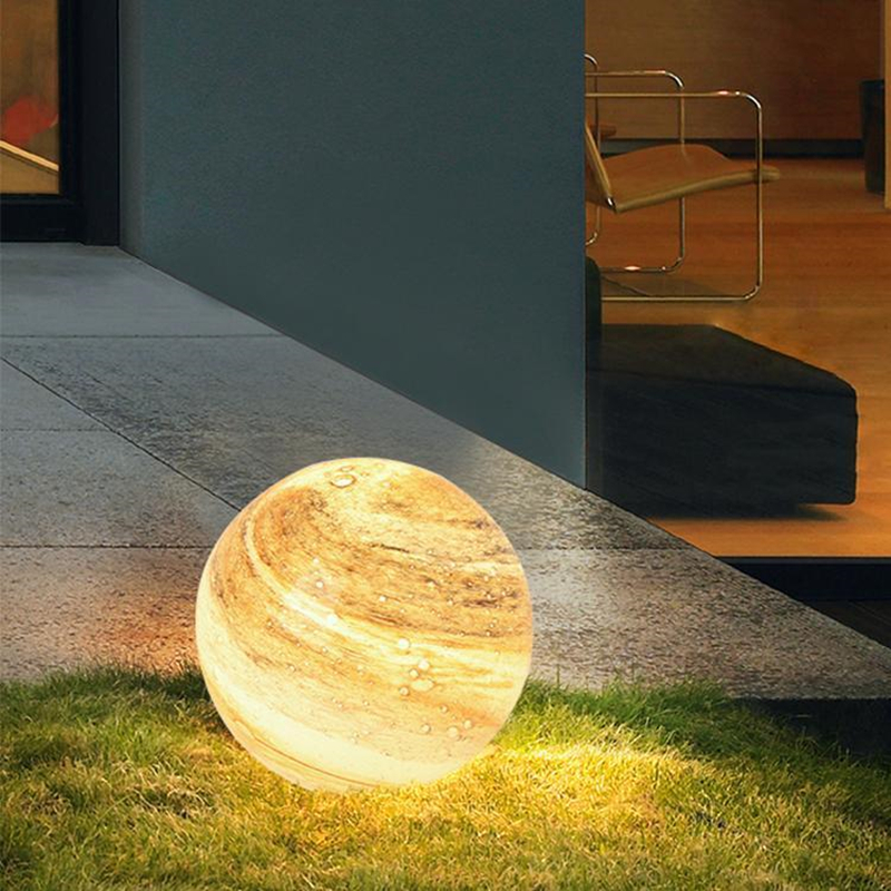 Weather-Resistant LED Garden Globe – Solar-Powered Lawn Light for Outdoor Spaces and Patios