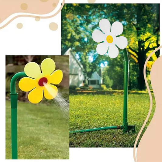 Dancing Daisy Garden Sprinkler – Fun Sprinkler for Lawn and Pets