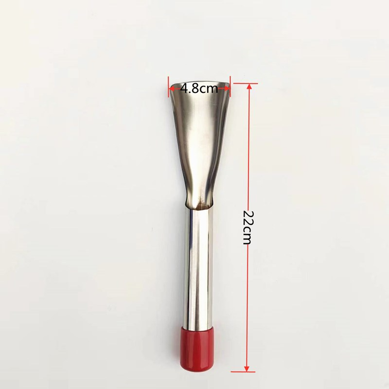 Stainless Steel Weed Puller With Wooden Handle – Sturdy Digging Tool For The Garden