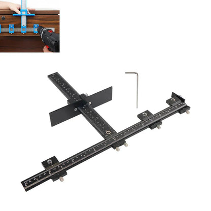 Adjustable Drilling Guide for Drawers and Handles