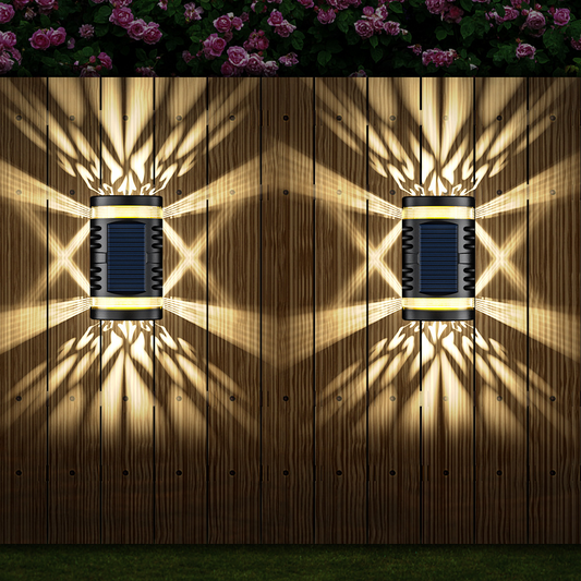 Solar Wall Light with Smart Control – Automatic Night Detection and Efficient Light Distribution for Outdoor Use