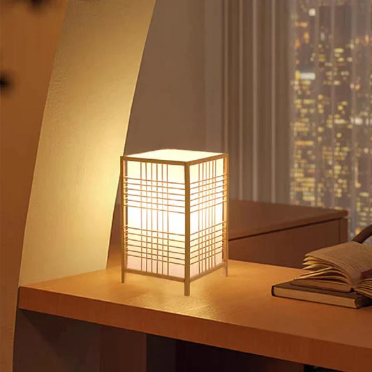 Japanese Table Lamp – Stylish Shoji Lamp for Warm & Cozy Lighting