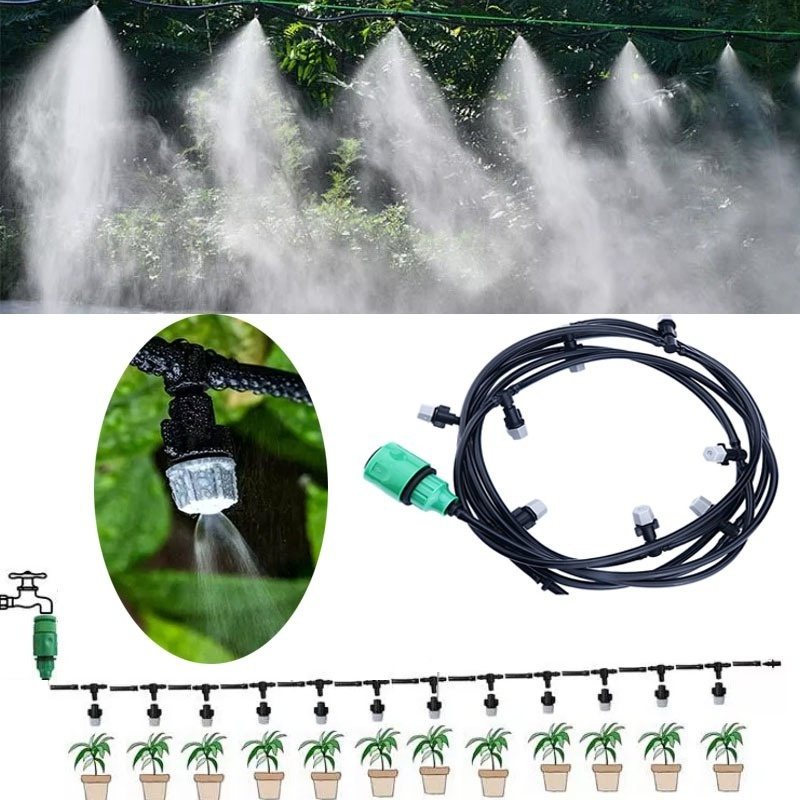 Outdoor Misting System – Efficient Spray System for Summer Temperature Control