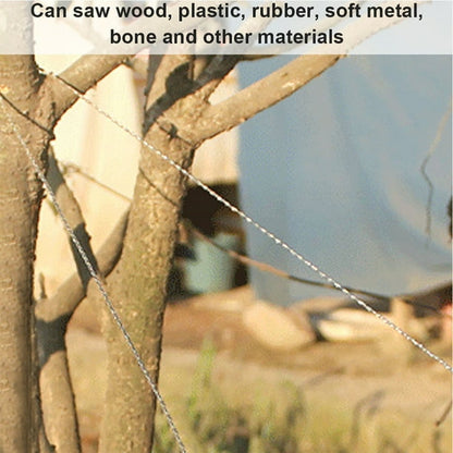 Compact Wire Saw for Gardening and Outdoor Adventures – Durable Folding Saw for Camping and DIY Projects