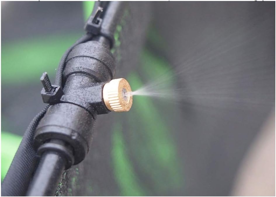 Garden Irrigation System – Drip Irrigation Kit with Adjustable Spray Heads and Accessories