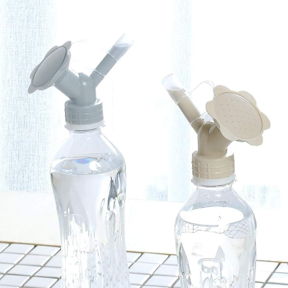 2-in-1 Dual-Cap Bottle Spray Nozzle – Mini Spray Head for Efficient Garden Irrigation