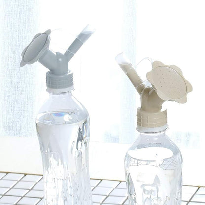 2-in-1 Dual-Cap Bottle Spray Nozzle – Mini Spray Head for Efficient Garden Irrigation