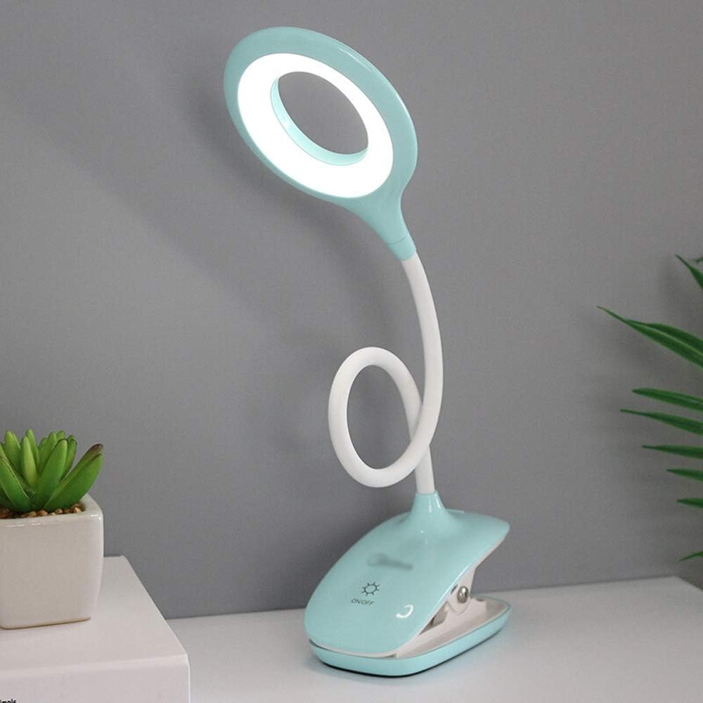 LED Desk Lamp With Clip – Rechargeable And Flexibly Adjustable Table Lamp For Office And Study