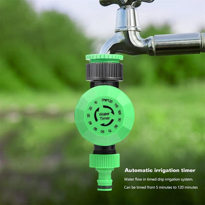 Automatic Watering Timer for Garden – Adjustable Irrigation Schedule for Optimal Plant Care