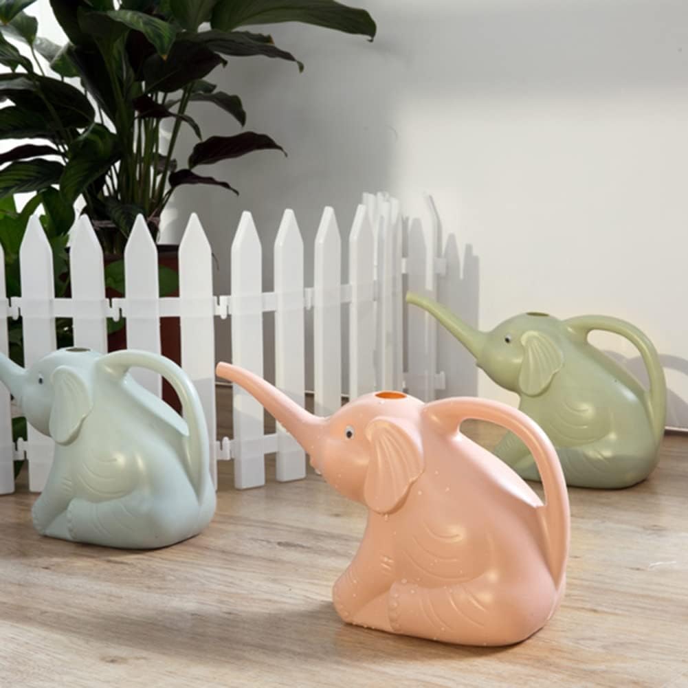 Cute Elephant Watering Can for the Garden – Colorful Watering Can in Various Colors for Plant Care