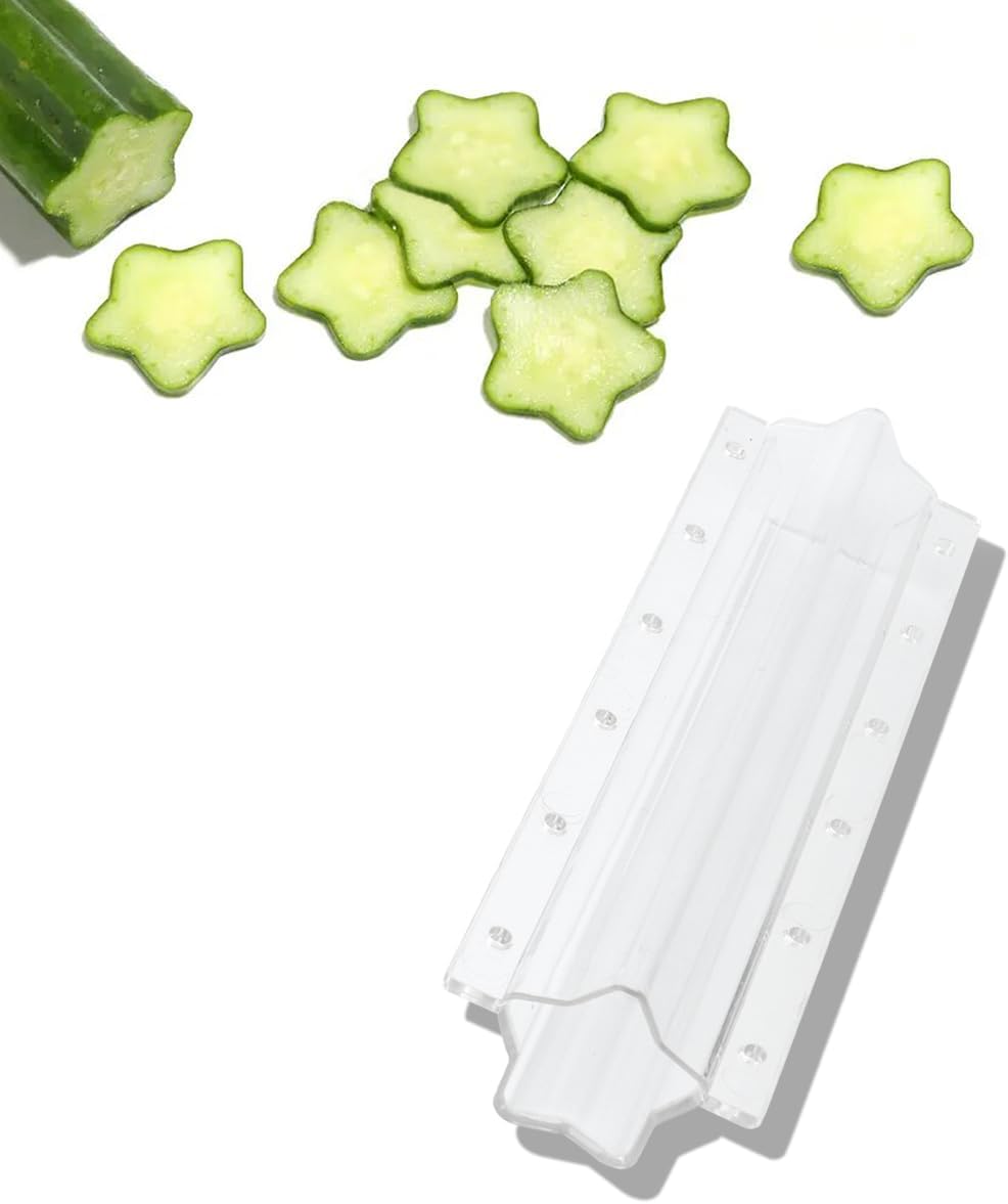 Star-Shaped Vegetable Mold for Cucumbers – Creative Shaping Mold for Fruits and Vegetables in the Garden