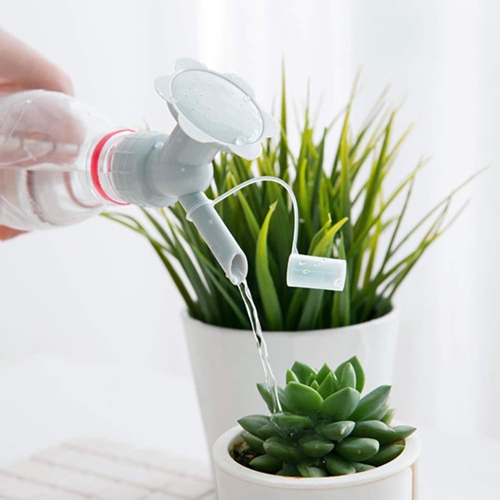 2-in-1 Dual-Cap Bottle Spray Nozzle – Mini Spray Head for Efficient Garden Irrigation