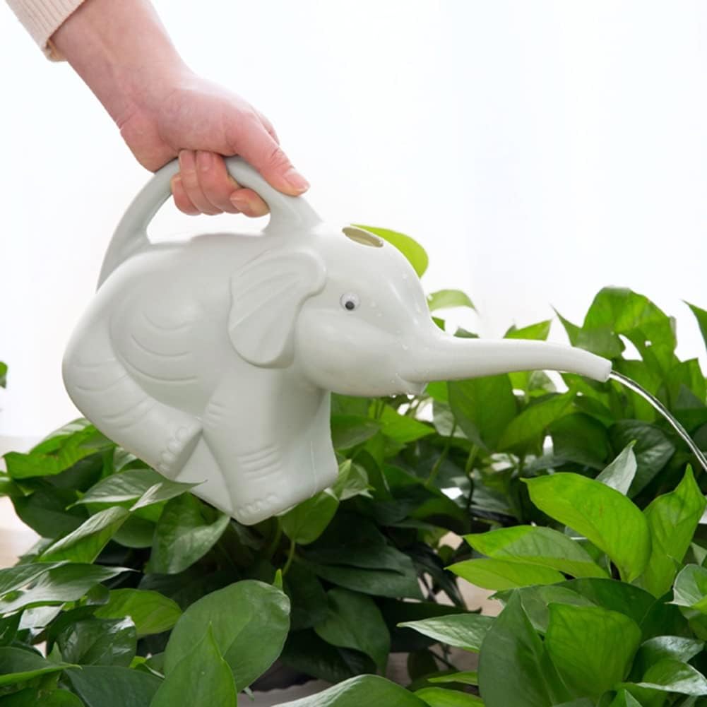Cute Elephant Watering Can for the Garden – Colorful Watering Can in Various Colors for Plant Care