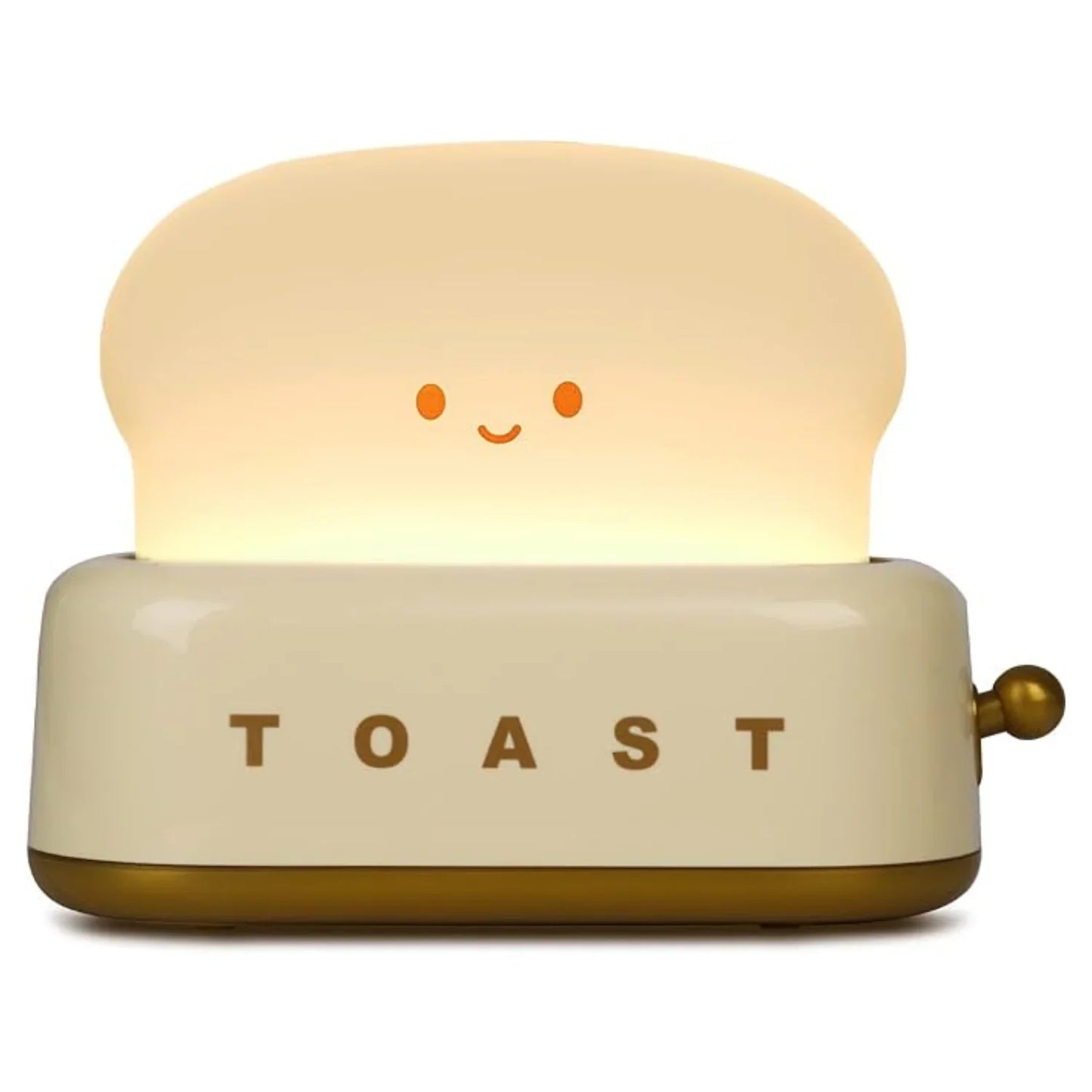 Kawaii Toast Bedside Lamp – LED Lighting for a Cozy Atmosphere