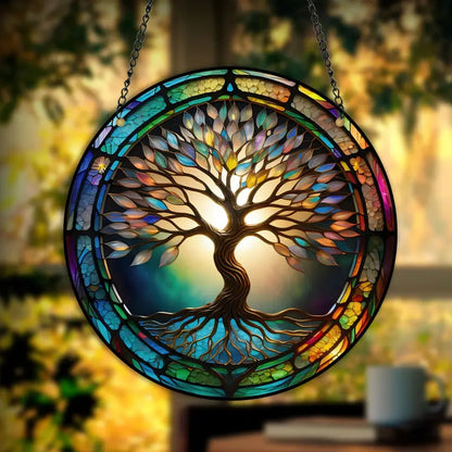 Magical Light Catcher with Tree Design