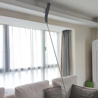 Extendable duster with extension pole – practical dust cleaner for corners and ceilings