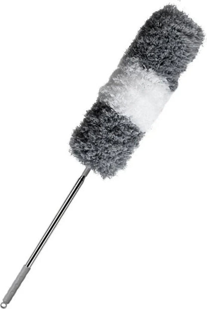 Extendable duster with extension pole – practical dust cleaner for corners and ceilings