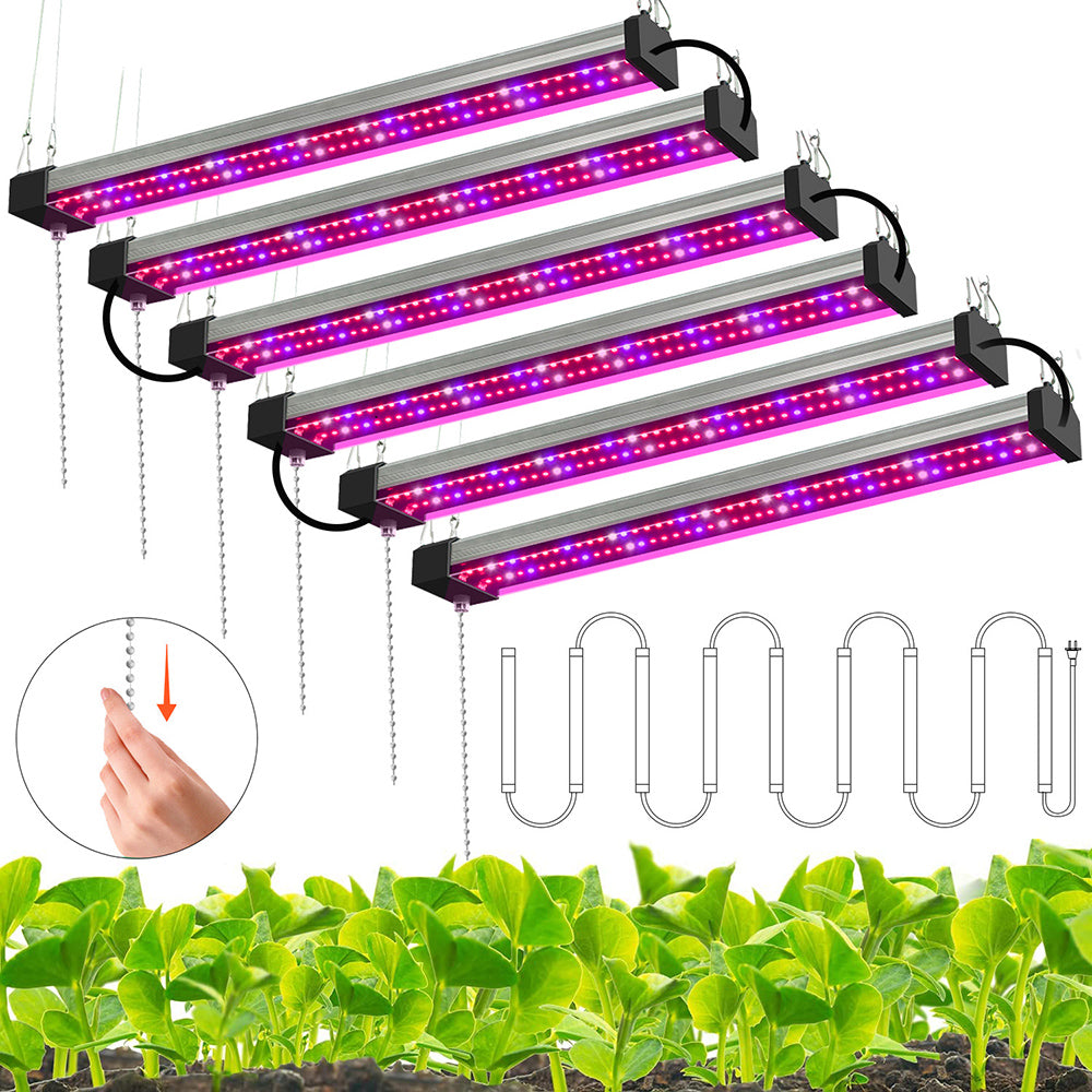 Full-Spectrum LED Plant Grow Light for Optimal Growth – With Pull Switch for Flexibility