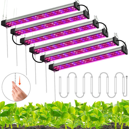 Full-Spectrum LED Plant Grow Light for Optimal Growth – With Pull Switch for Flexibility