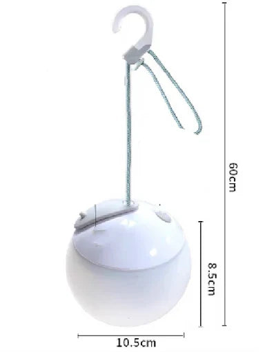 Rechargeable Retro LED Camping Lamp with USB – Portable Hanging Lantern for Outdoor & Tent