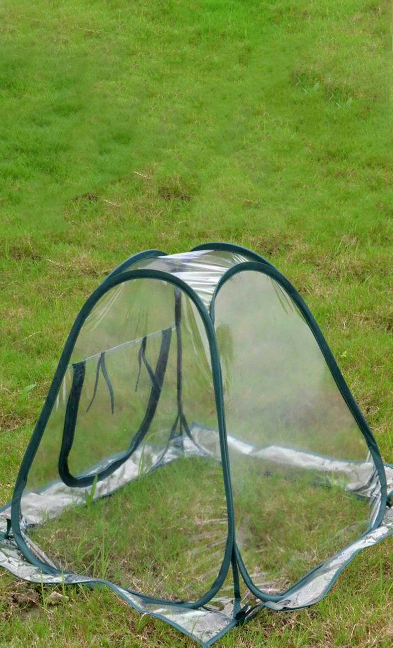 Compact Plant Protection Tent for Garden Plants – Transparent Mini Greenhouse