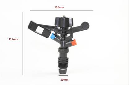 Adjustable Garden Sprinkler with Adjustable Spray Angle – Perfect for Efficient Irrigation Systems