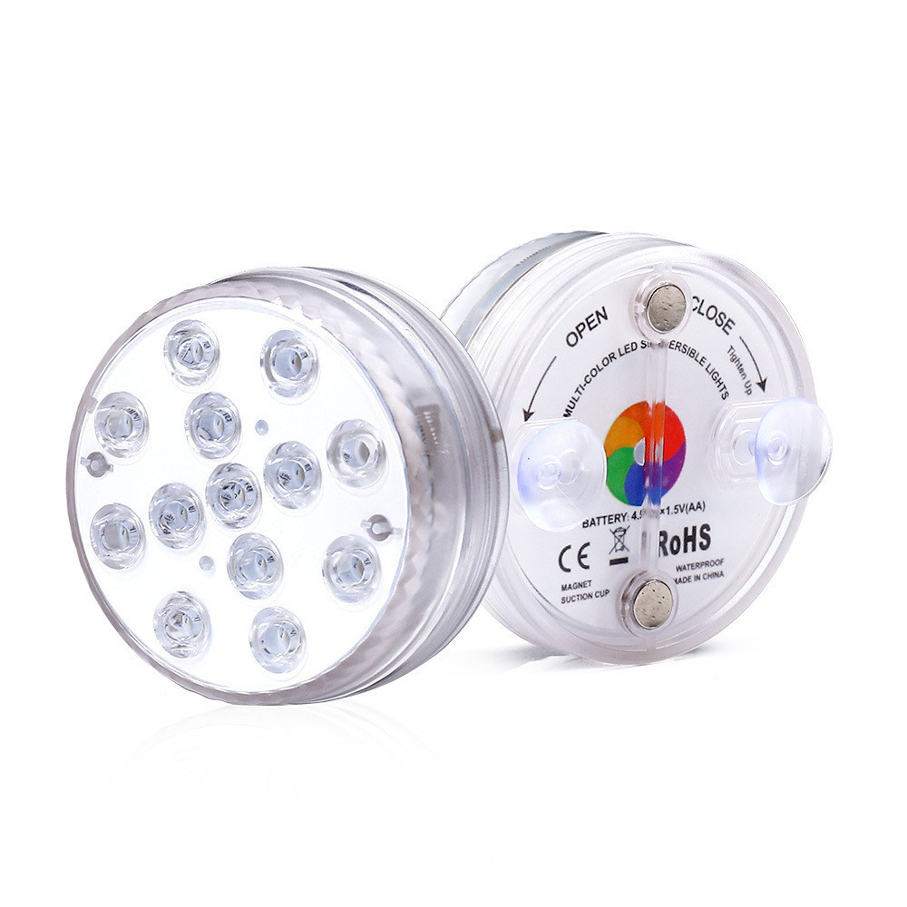 RGB LED Underwater Lighting with Remote Control – Color Changing for Pools, Bathrooms, and Ponds
