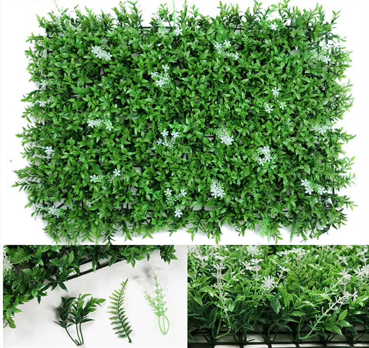 Artificial Plant Mat – Green Wall Decoration for Creative Backgrounds and Decorative Accents