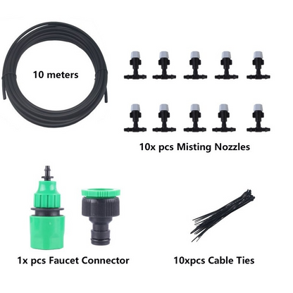 Outdoor Misting System – Efficient Spray System for Summer Temperature Control