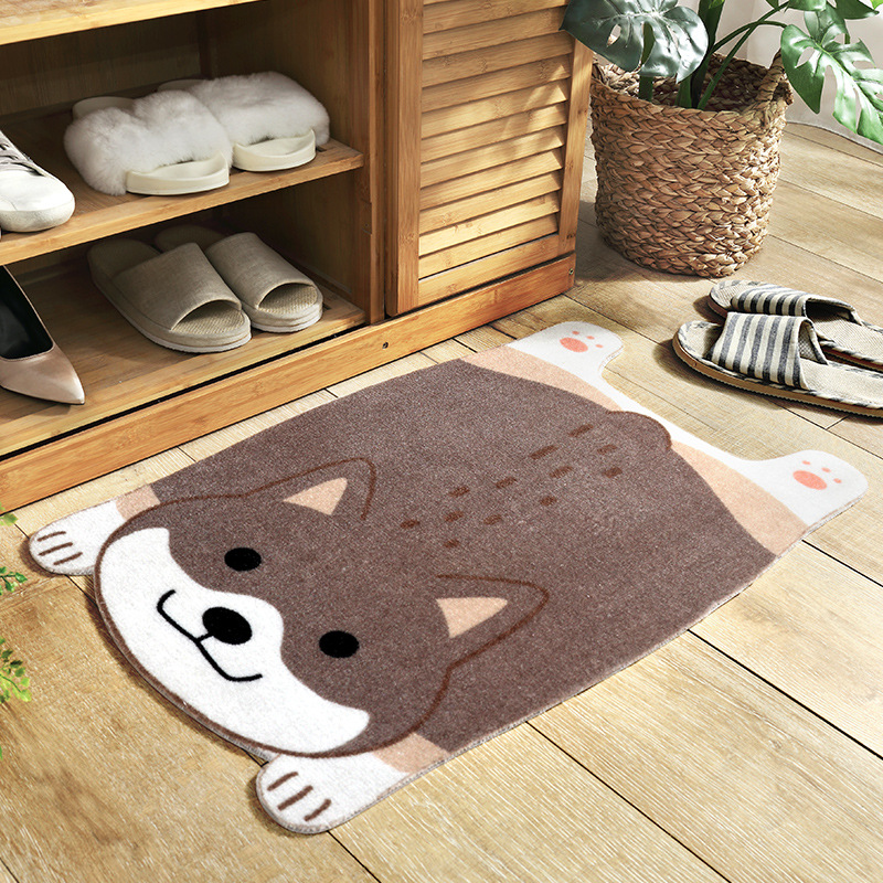 Cute Animal Non-Slip Mat – Pet Design For Kitchen, Bathroom, And Hallway