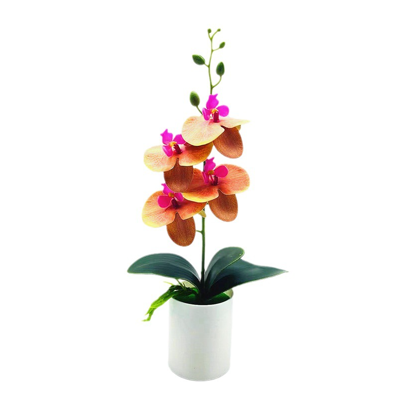 Artificial Orchid Flower – Decorative Artificial Plant for Living Room, Table Decoration, and Indoor Spaces