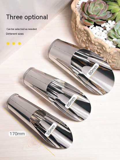 Durable Stainless Steel Garden Trowel – High-Quality Scoop for Potting Soil in the Garden and on the Balcony