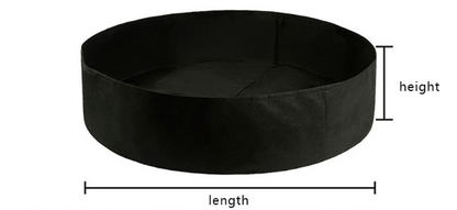 Round Plant Grow Bag – Versatile Garden Container for Easy Plant Growth and Optimal Harvests