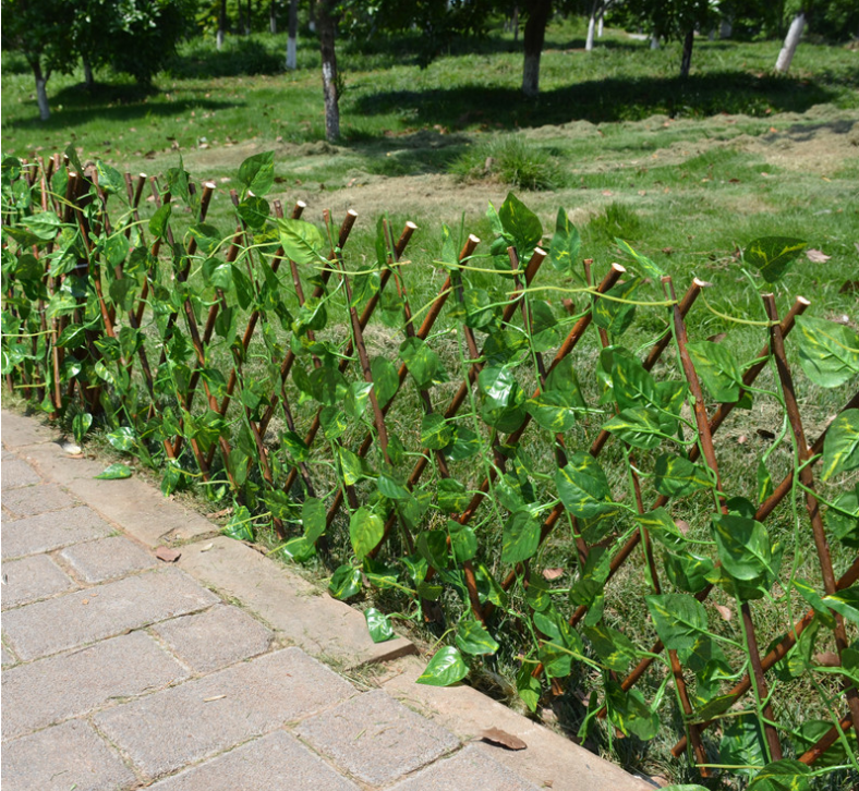 Artificial Ivy Privacy Fence – Flexible Garden Fence for Balcony and Terrace