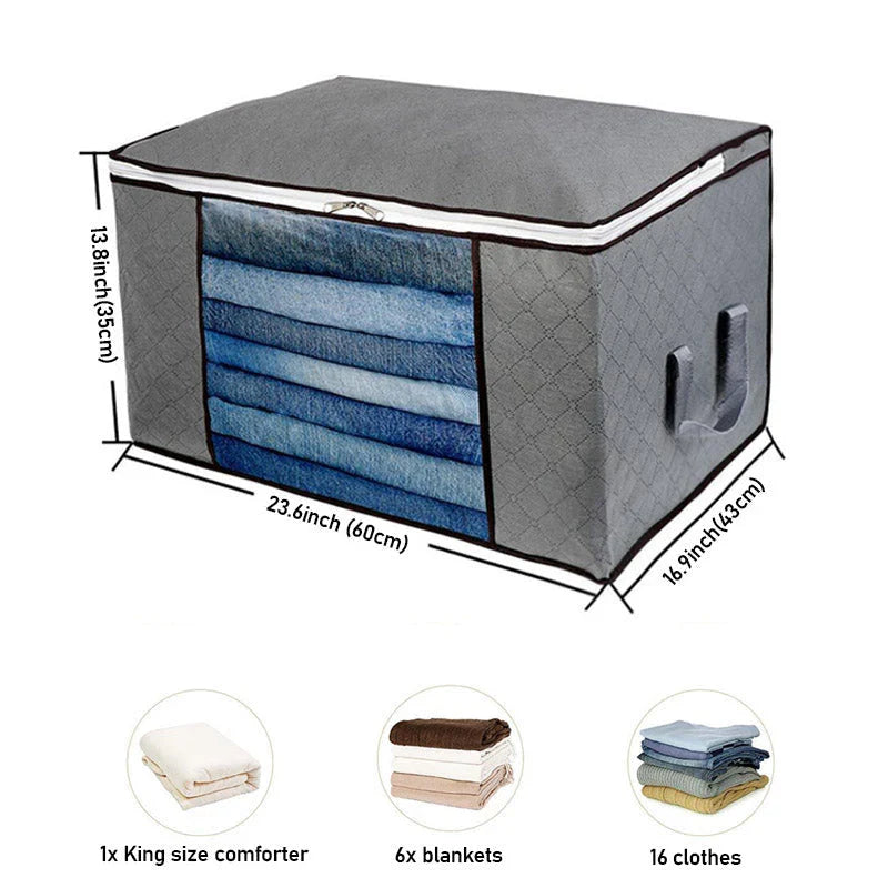 Space-Saving Wardrobe Organizer | with Viewing Window