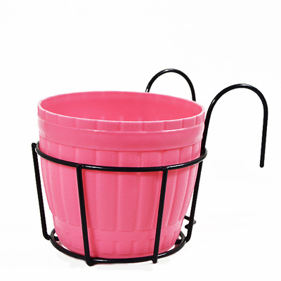 Sturdy Planter Holder with Metal Frame – Ideal for Balconies and Patios