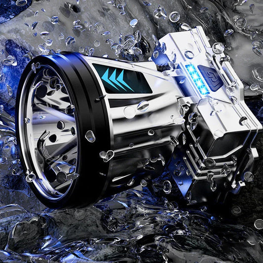LED Headlamp with USB Charging Port and Built-in Power Bank Function