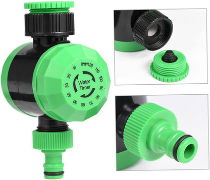Automatic Watering Timer for Garden – Adjustable Irrigation Schedule for Optimal Plant Care
