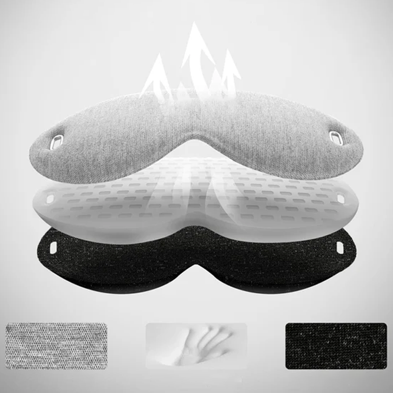 Comfortable Sleep Mask with Earplugs for Better Sleep