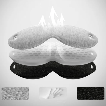 Comfortable Sleep Mask with Earplugs for Better Sleep