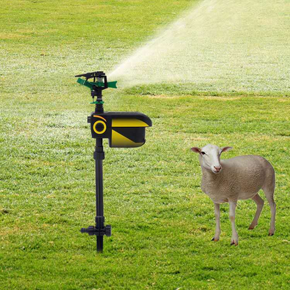 Adjustable Garden Sprinkler System – Watering Sprinkler with Base Stand