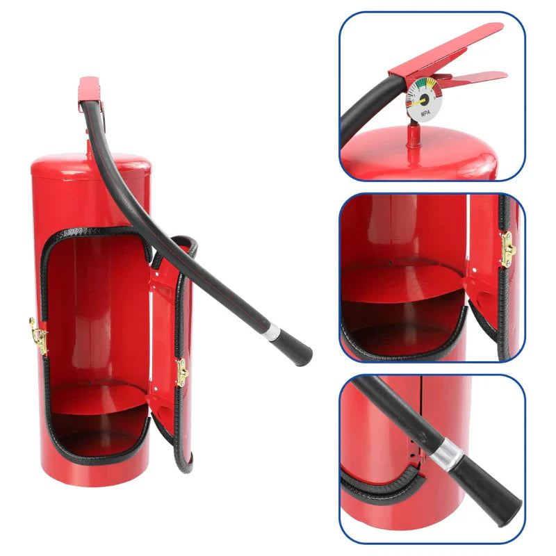 Fire Extinguisher Design Bottle Holder – Original & Decorative Gift Idea for Wine Lovers