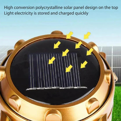 Solar Lamp for Camping with USB Charging – Portable LED Lantern for Outdoor Use and Emergencies