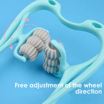 6 Roller Neck Massager – Adjustable Self-Massage