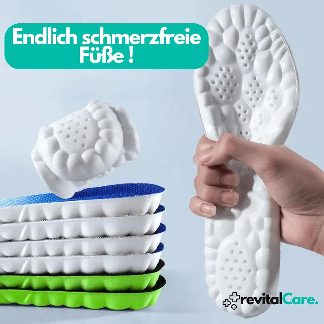 Comfortable 4D Insoles for Everyday Use