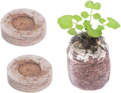 Coconut Fiber Peat Germination Pellets – Seed Planting Starter for Optimal Germination