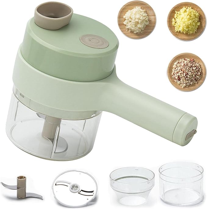 Fast-Cutting Electric Vegetable Chopper