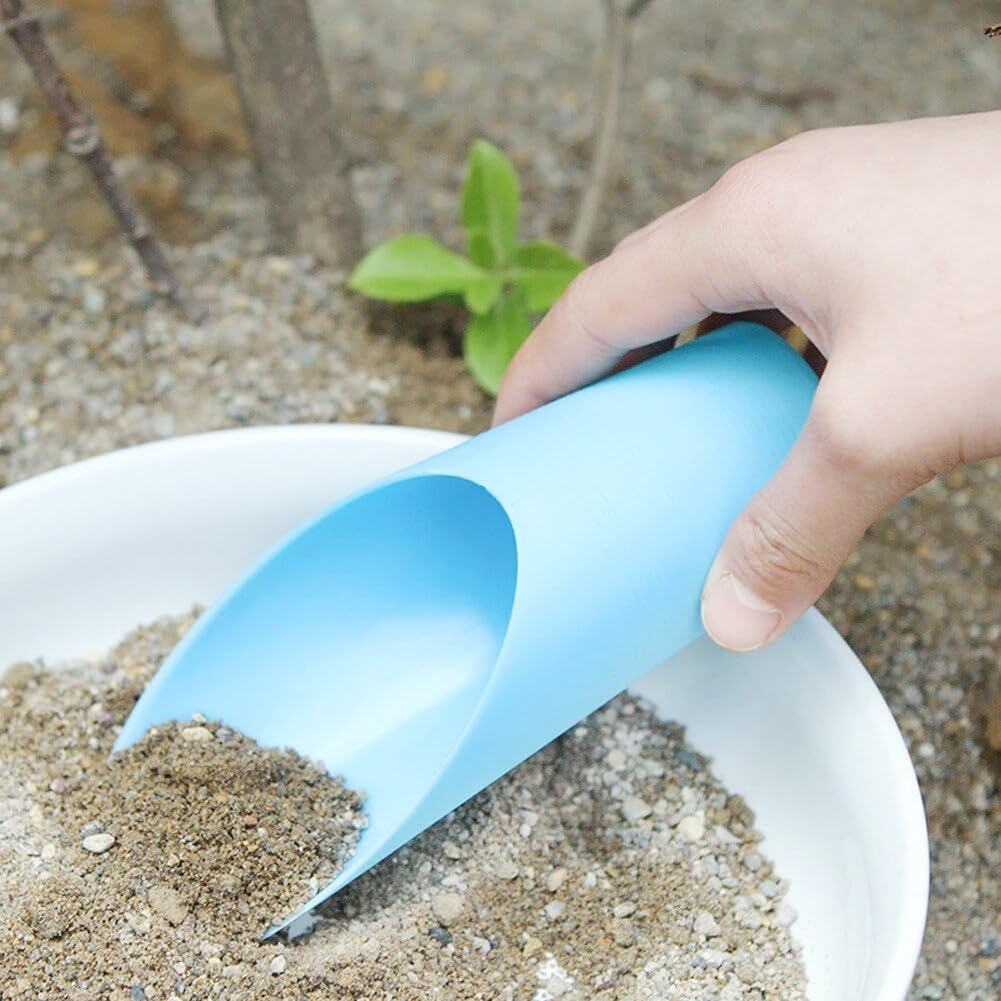 Plastic Planting Trowel – Ergonomic Tool for Transplanting and Fertilizing Plants for Easy Use